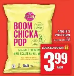 Food Basics Angie's boom chicka pop sea salt popcorn offer