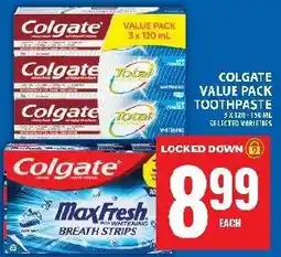 Food Basics Colgate toothpaste offer
