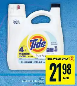 Food Basics Tide laundry detergent offer