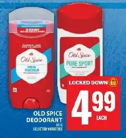 Food Basics Old Spice deodorant offer