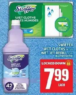 Food Basics Swiffer wet cloths wet jet refill offer