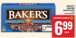 Food Basics Baker's baking chocolate offer