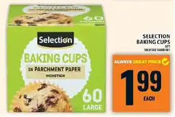Food Basics Selection baking cups offer