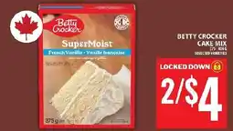 Food Basics Betty Crocker cake mix offer