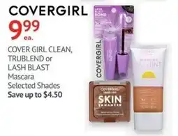 Guardian Pharmacy Covergirl clean, trublend or lash blast mascara offer