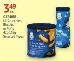 Guardian Pharmacy Gerber Lil' Crunchies, Biscuits or Puffs offer