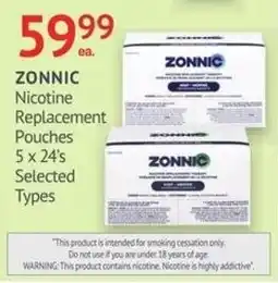 Guardian Pharmacy Zonnic Nicotine Replacement Pouches offer