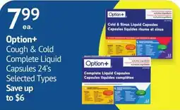 Guardian Pharmacy Option+ Cough & Cold Complete Liquid Capsules offer