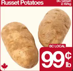 The Old Farm Market Russet Potatoes offer