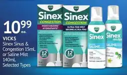 Guardian Pharmacy Vicks Sinus & Congestion or Saline Mist offer