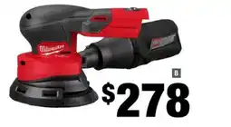 Home Depot M18 5 Random orbit sander (tool only) offer