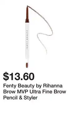 Sephora Fenty Beauty by Rihanna Brow MVP Ultra Fine Brow Pencil & Styler offer