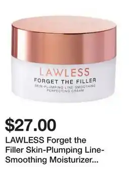 Sephora LAWLESS Forget the Filler Skin-Plumping Line-Smoothing Moisturizer + Makeup Primer offer
