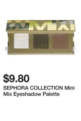 Sephora SEPHORA COLLECTION Mini Mix Eyeshadow Palette offer