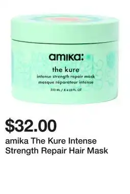 Sephora amika The Kure Intense Strength Repair Hair Mask​ offer