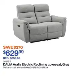 Patrick Morin Aralia Electric Reclining Loveseat, Gray offer