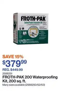 Patrick Morin 200 Waterproofing Kit, 200 sq. ft offer