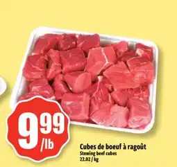 Bonanza Stewing beef cubes offer