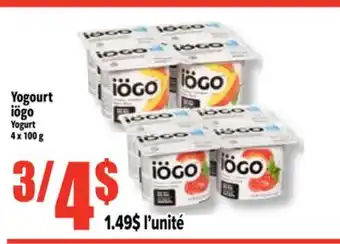 Bonanza Yogourt iögo offer