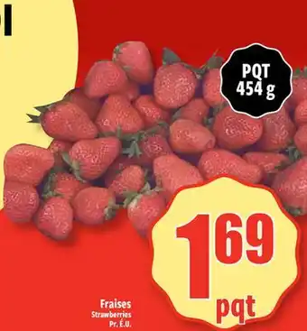 Bonanza Fraises offer