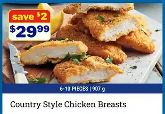 M & M Food Market Country Style Chicken Breasts offer