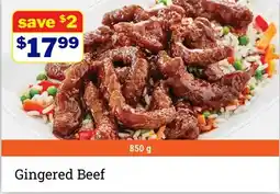 M & M Food Market Gingered Beef offer