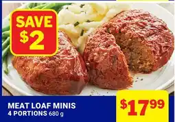 M & M Food Market MEAT LOAF MINIS offer
