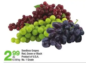 Highland Farms Seedless Grapes offer