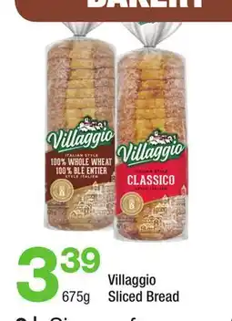 Highland Farms Villaggio Sliced Bread offer