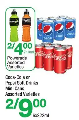 Highland Farms Powerade Assorted Varieties offer