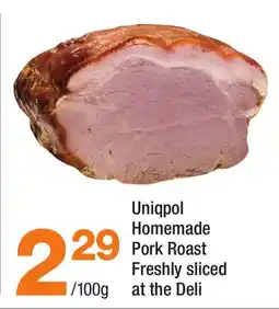 Highland Farms Uniqpol Homemade Pork Roast offer
