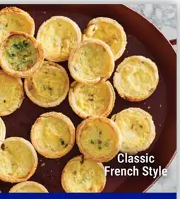 M & M Food Market Mini Quiche Classic French Style offer