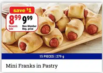 M & M Food Market Mini Franks in Pastry offer