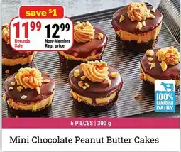 M & M Food Market Mini Chocolate Peanut Butter Cakes offer