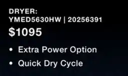 Leon's DRYER: offer