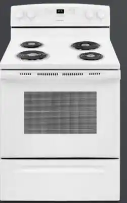 Leon's Amana White Freestanding Electric Range (4.8 Cu. Ft.) - YACR4303MFW offer