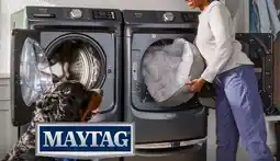 Leon's Maytag White Front-Load Washer with Pet Pro (5.8 Cu.Ft.) - MFW7020RW offer