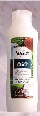 Walmart Suave coconut shampoo offer