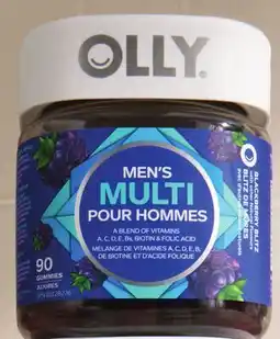 Walmart Olly men's multivitamins offer
