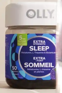 Walmart OLLY extra strength sleep supplement gummies offer