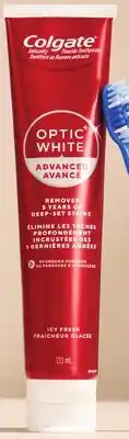 Walmart Colgate Optic White Advanced toothpaste offer