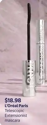 Walmart L'Oréal Paris Telescopic Extensionist mascara offer