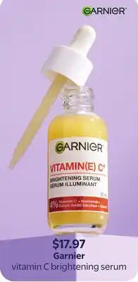 Walmart Garnier vitamin C brightening serum offer
