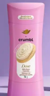 Walmart Dove x Crumbl body wash offer