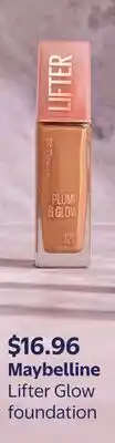 Walmart Maybelline Lifter Glow foundation offer