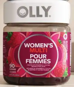 Walmart OLLY women's or men's multivitamins offer