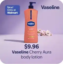 Walmart Vaseline Cherry Aura body lotion offer