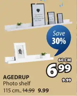 JYSK AGEDRUP Photo shelf offer