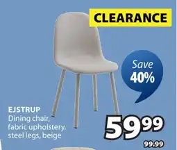 JYSK EJSTRUP Dining chair offer
