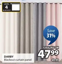 JYSK DARBY Blackout curtain panel offer